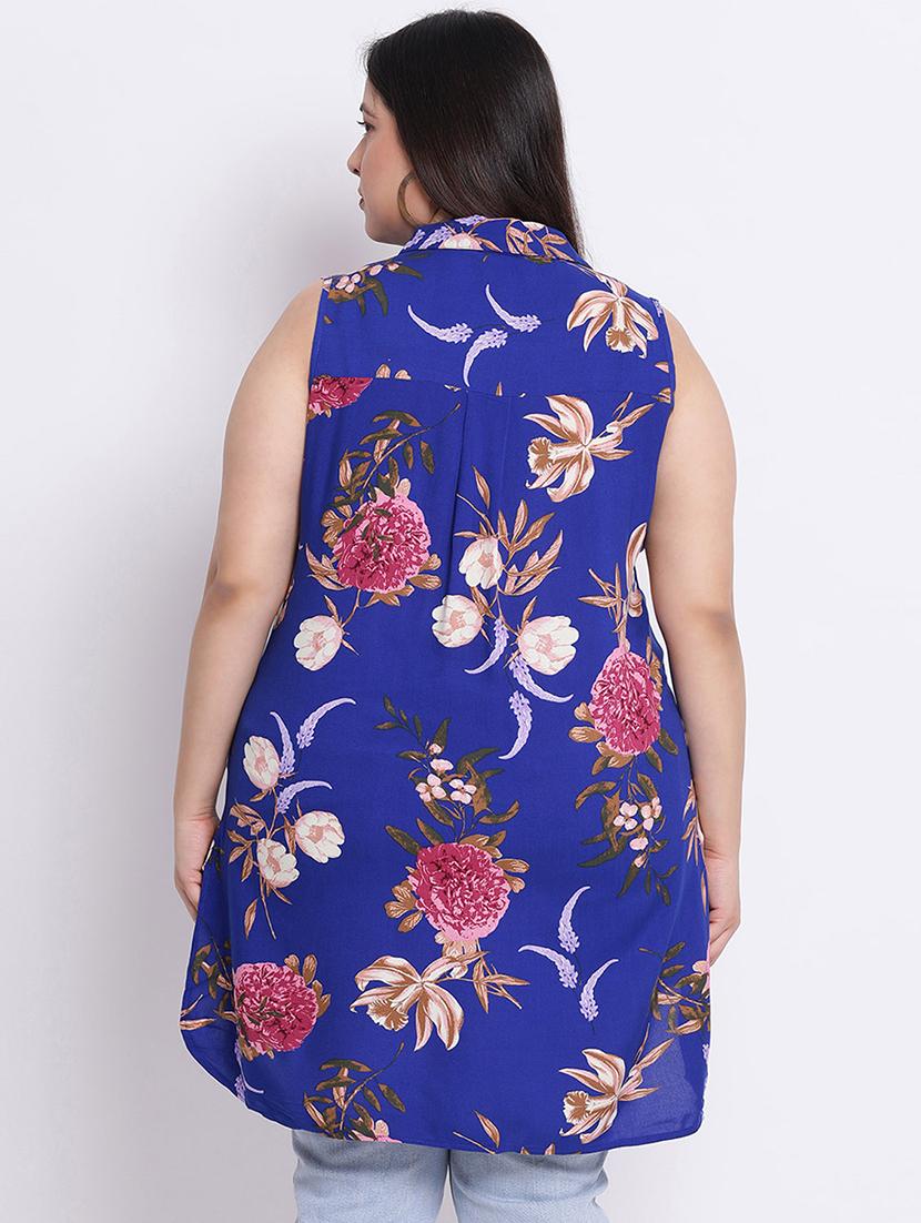 sleeveless plus shirt - 17715701 - Standard Image - 2