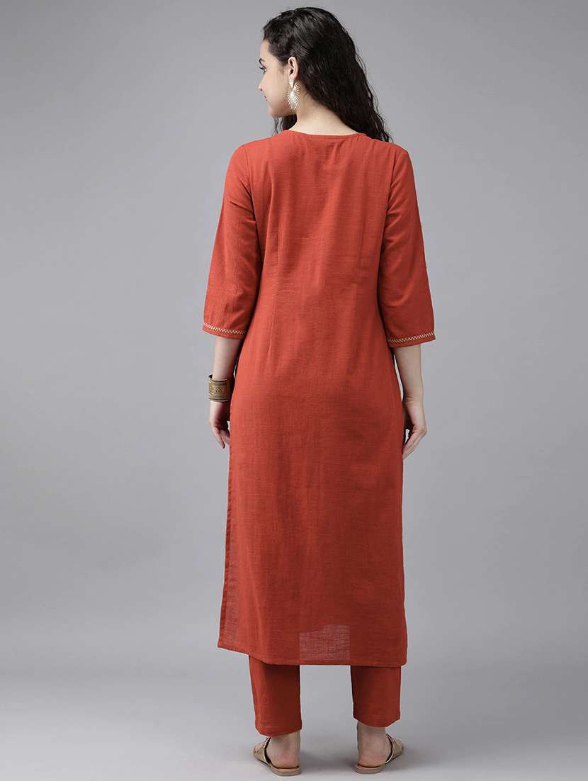 women's straight kurta - 17716036 -  Standard Image - 2