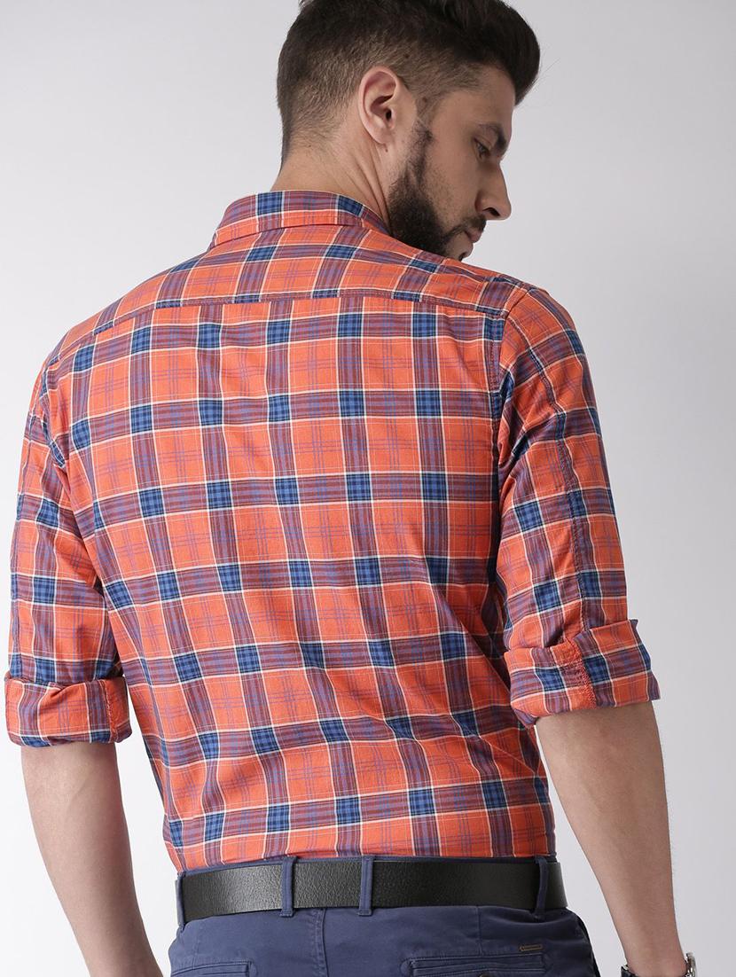 red checkered casual shirt - 17716181 - Standard Image - 2