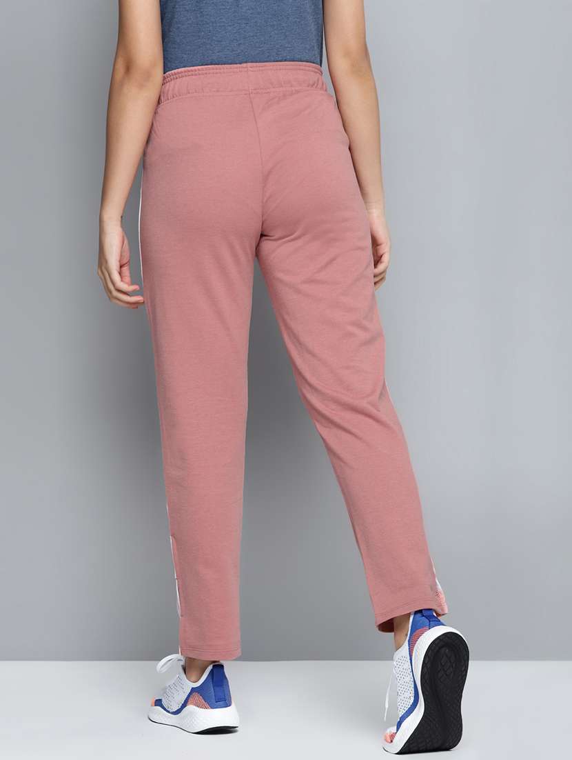high rise solid track pant - 17718726 - Standard Image - 2