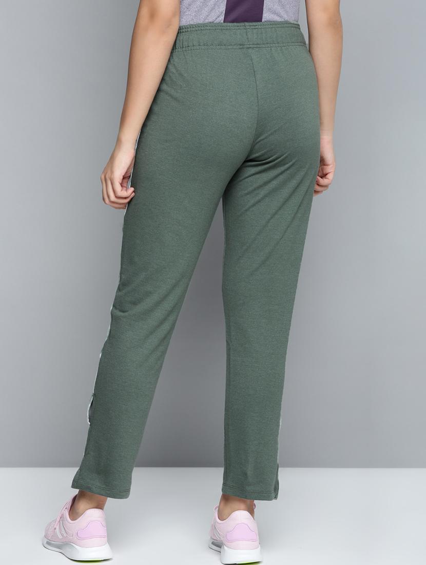 high rise solid track pant - 17718727 - Standard Image - 2