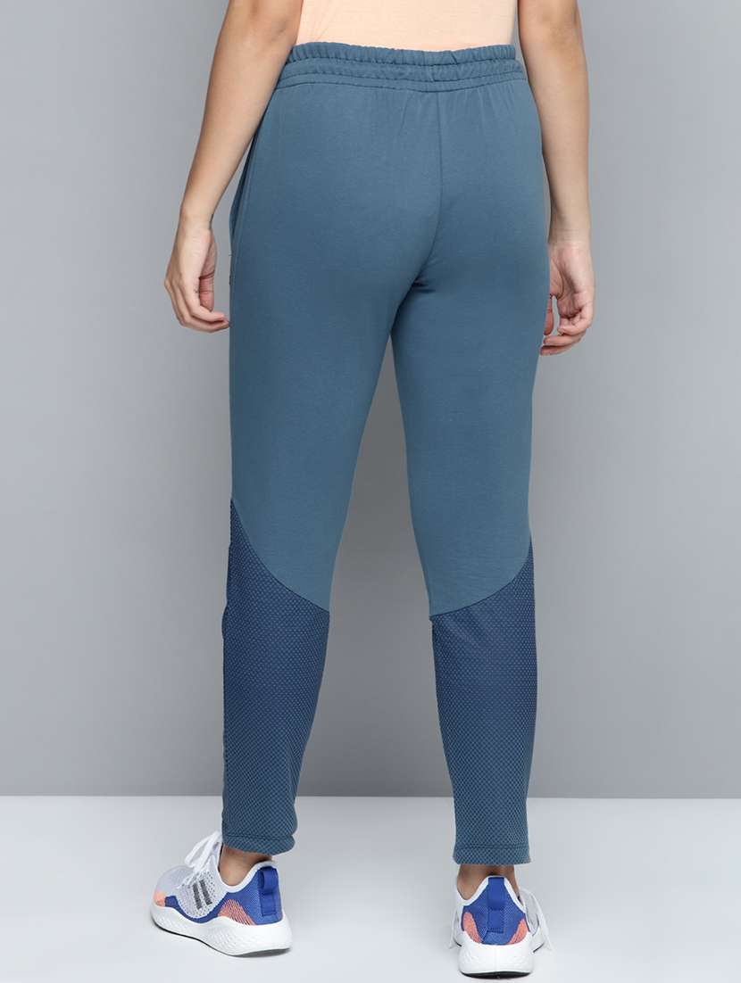 high rise solid track pant - 17718729 - Standard Image - 2