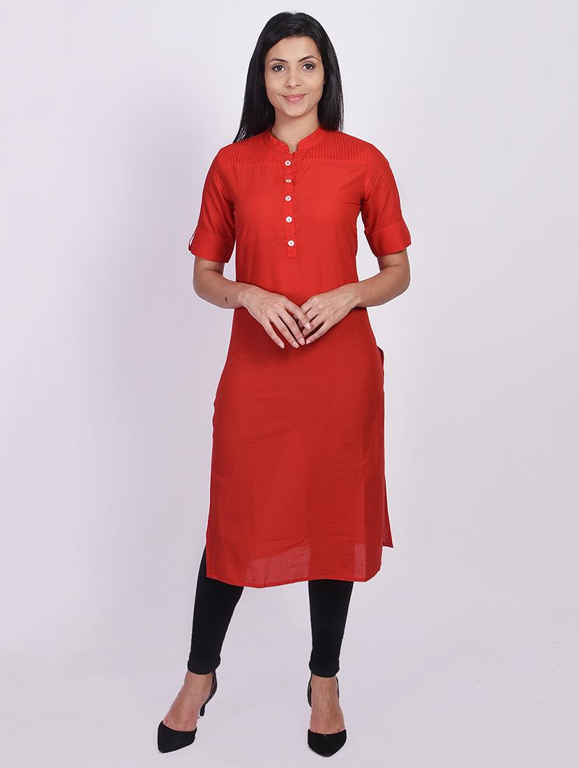 women's straight kurta - 17727317 - Zoom Image - 0