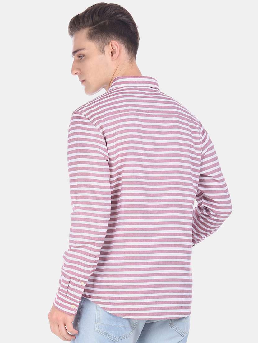 red striped casual shirt - 17727442 -  Standard Image - 2