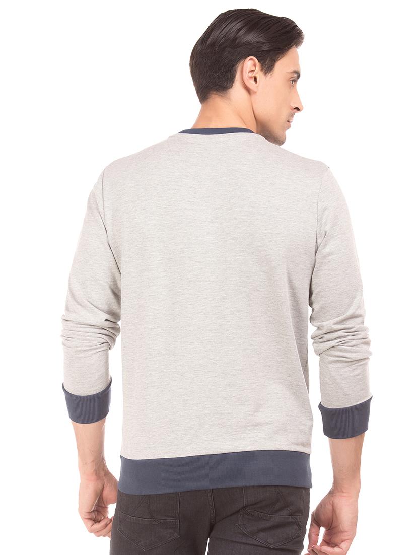 beige printed sweatshirt - 17729101 - Standard Image - 2
