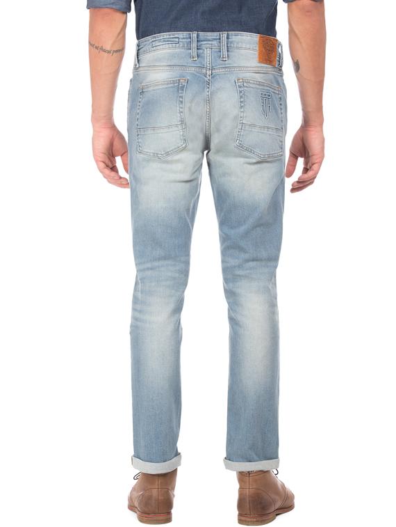blue light washed denim jeans - 17731833 - Standard Image - 2