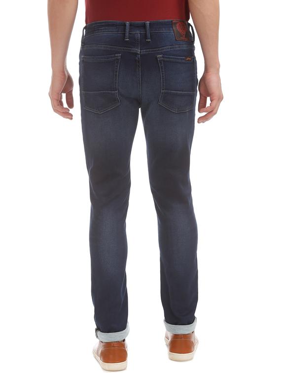 blue light washed denim jeans - 17731911 - Standard Image - 2