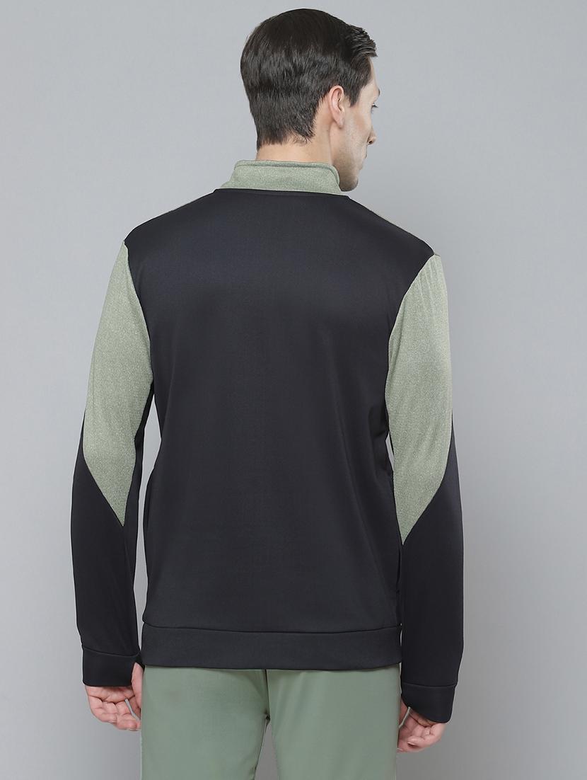 black color block sweatshirt - 17732908 - Standard Image - 2
