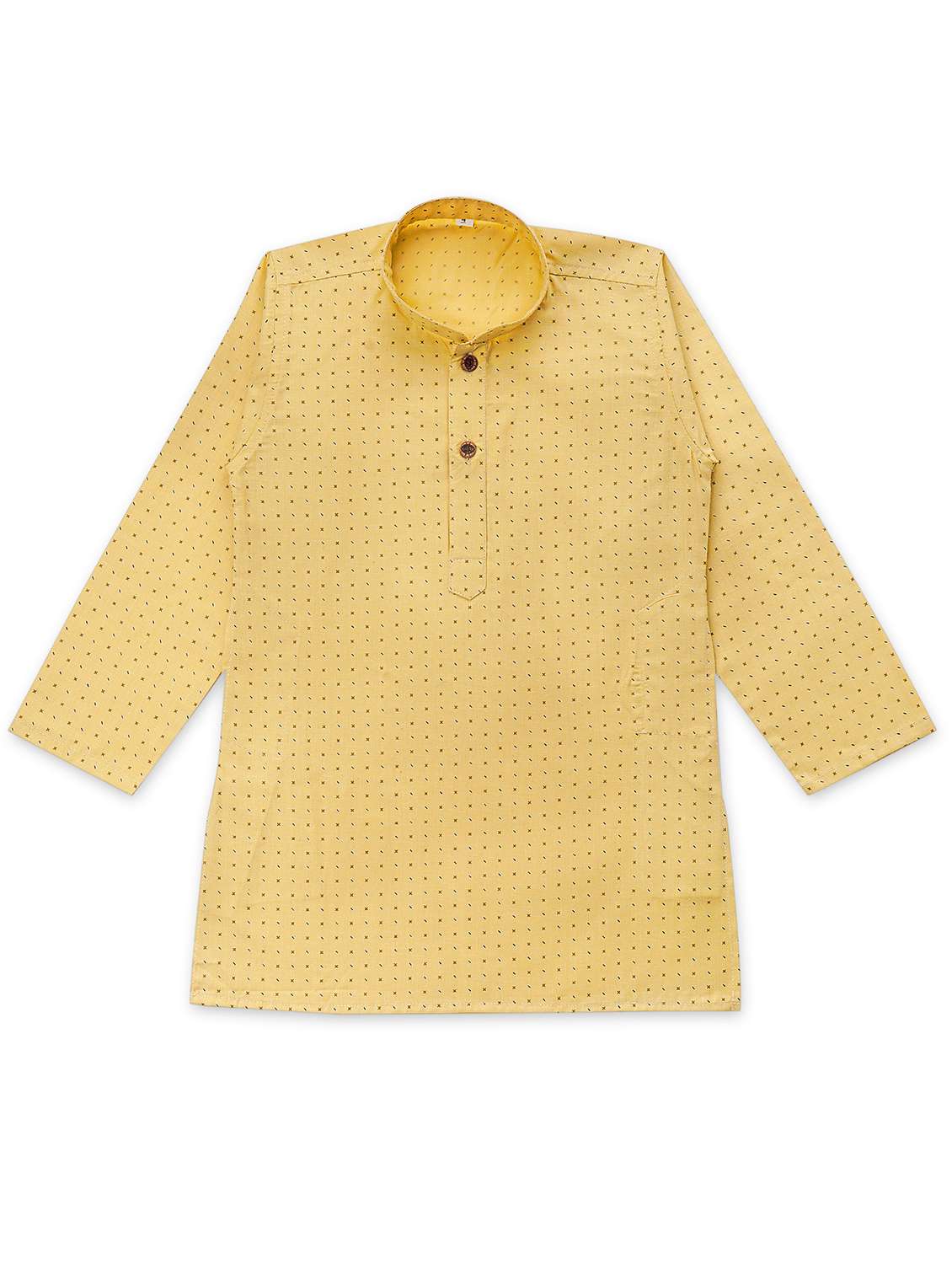 yellow printed kurta set  - 17732958 -  Standard Image - 2