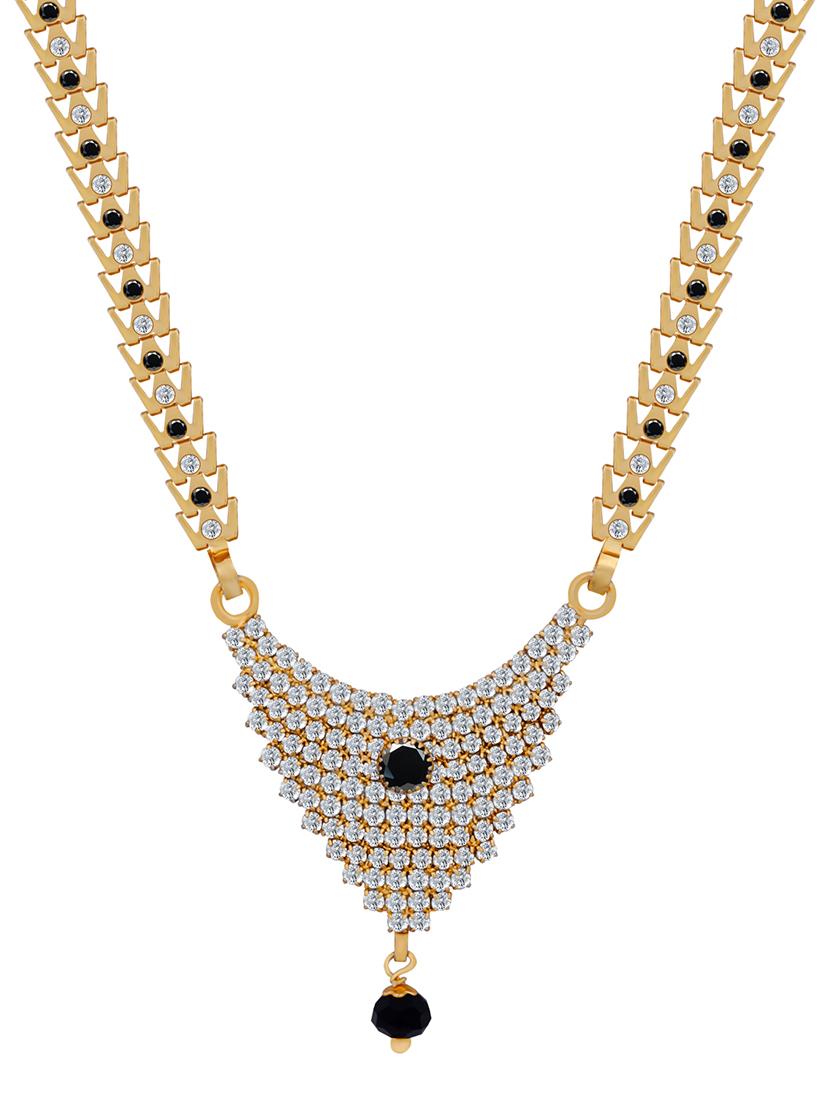 gold beads mangalsutra - 17733050 - Standard Image - 2