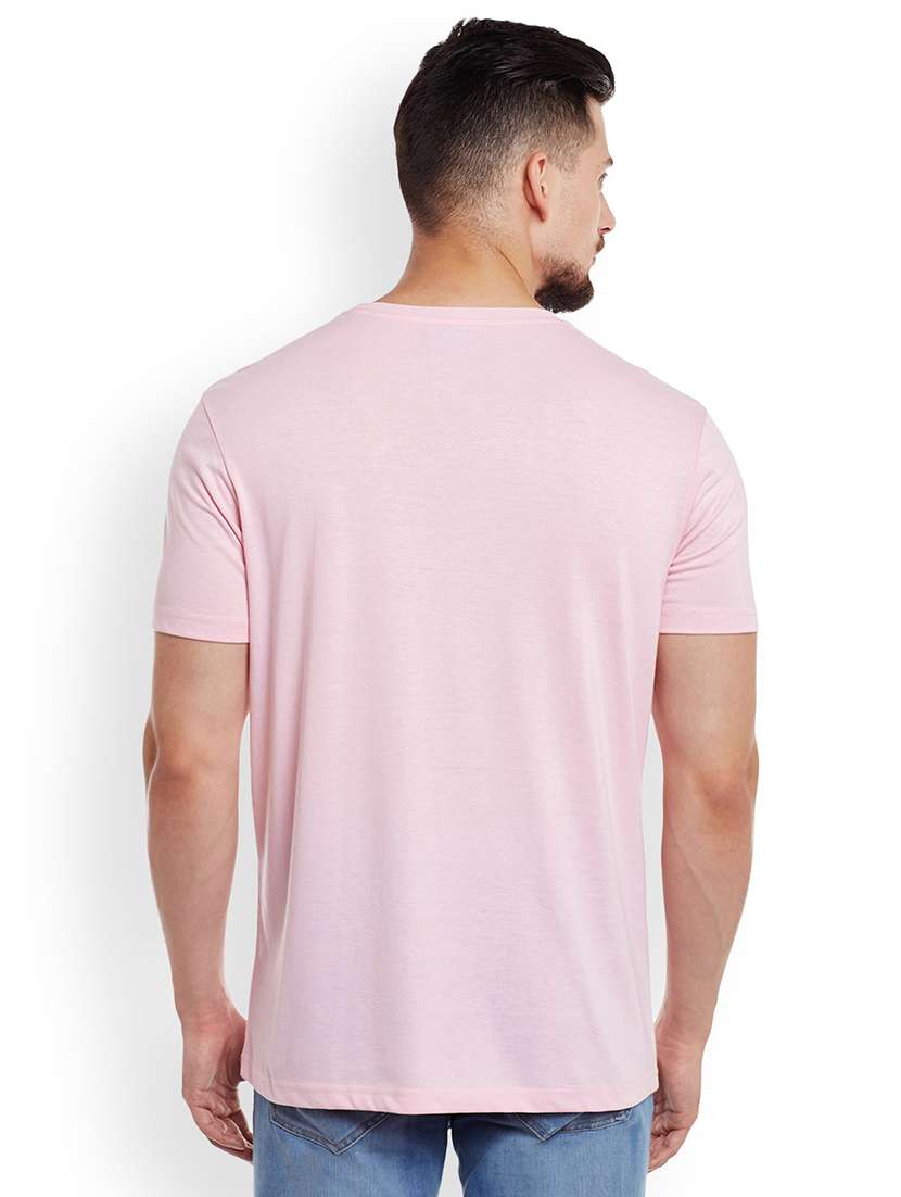 pink solid t-shirt - 17733121 - Standard Image - 2