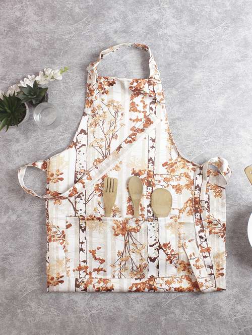 rust print 3 apron - 17734486 - Standard Image - 0