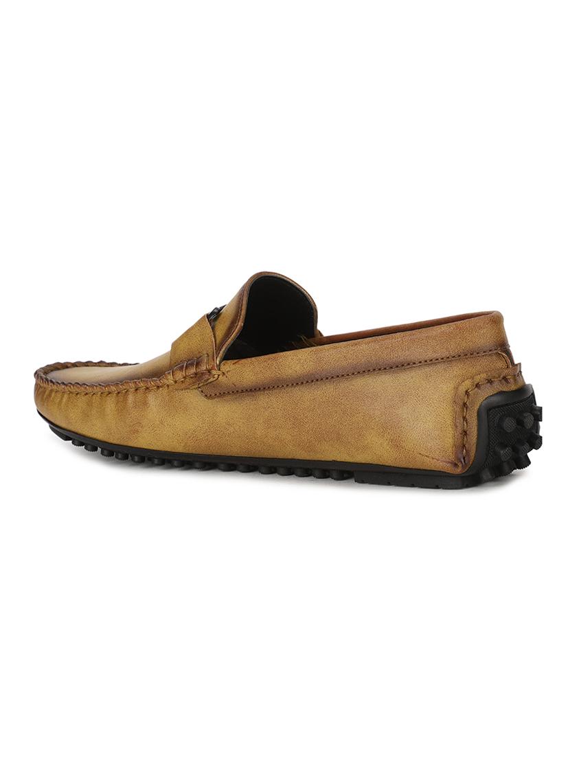 tan pu slip on loafers - 17734815 - Standard Image - 2