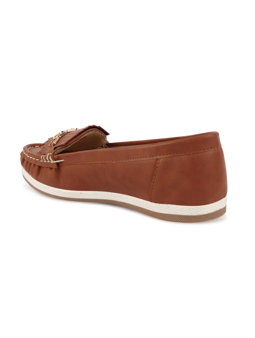 tan slip on loafers - 17735088 - Standard Image - 2
