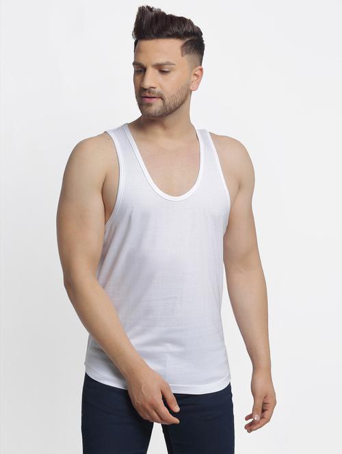 white solid vest - 17735986 -  Standard Image - 0