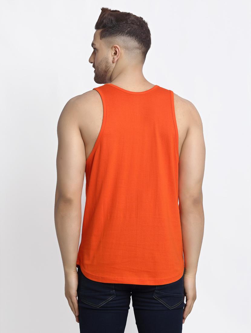 orange solid vest - 17735991 - Standard Image - 2