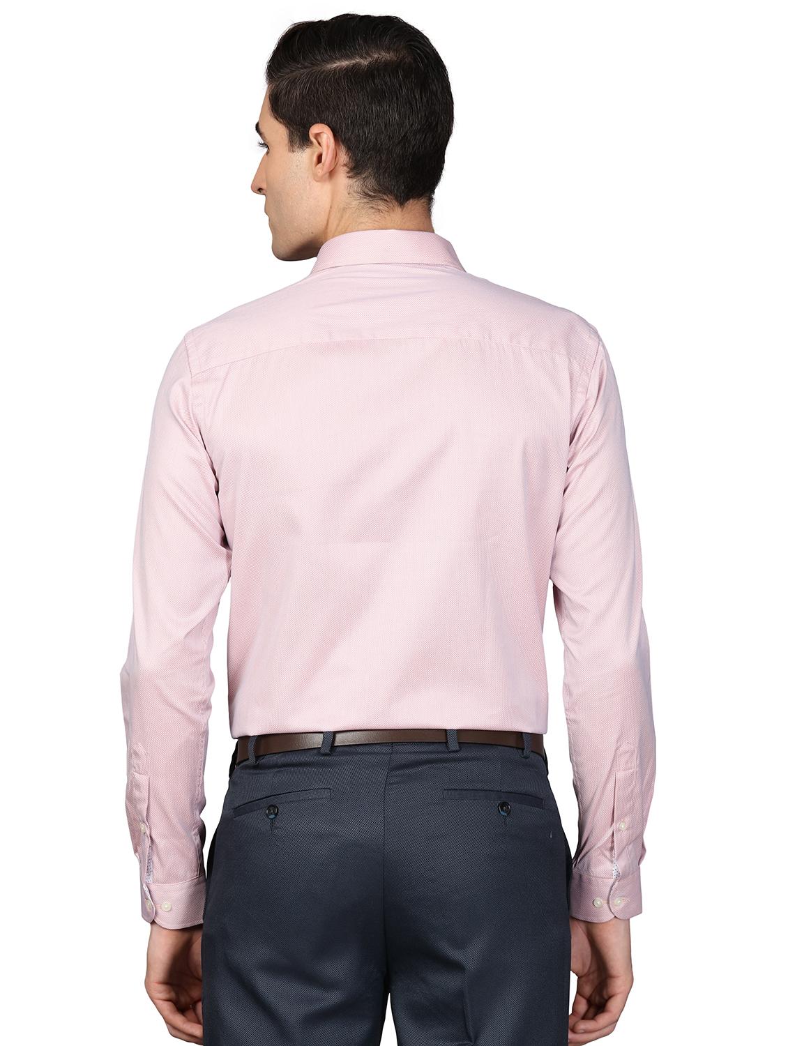 pink self design formal shirt - 17738141 - Standard Image - 2