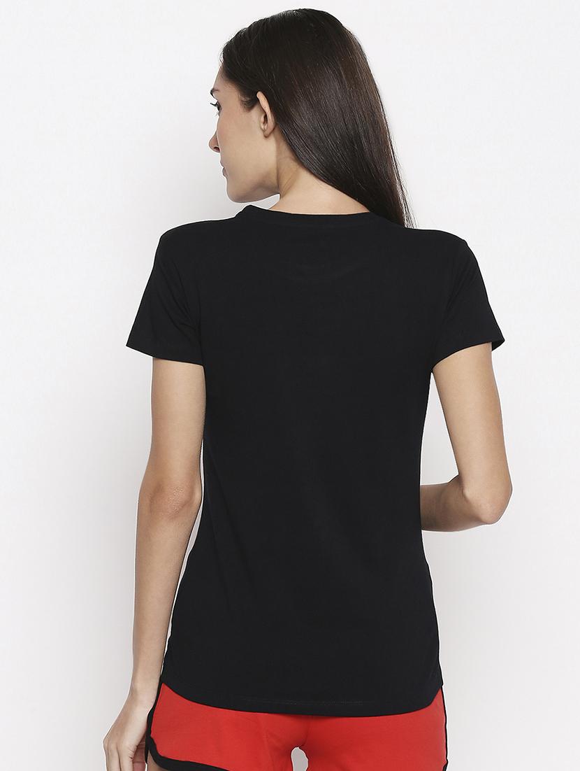 round neck solid tee - 17738285 - Standard Image - 2