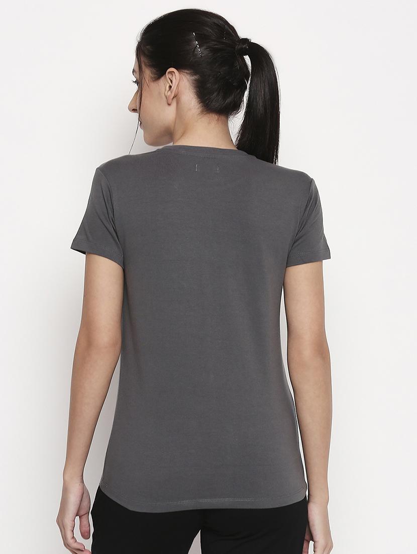 round neck solid tee - 17738288 - Standard Image - 2