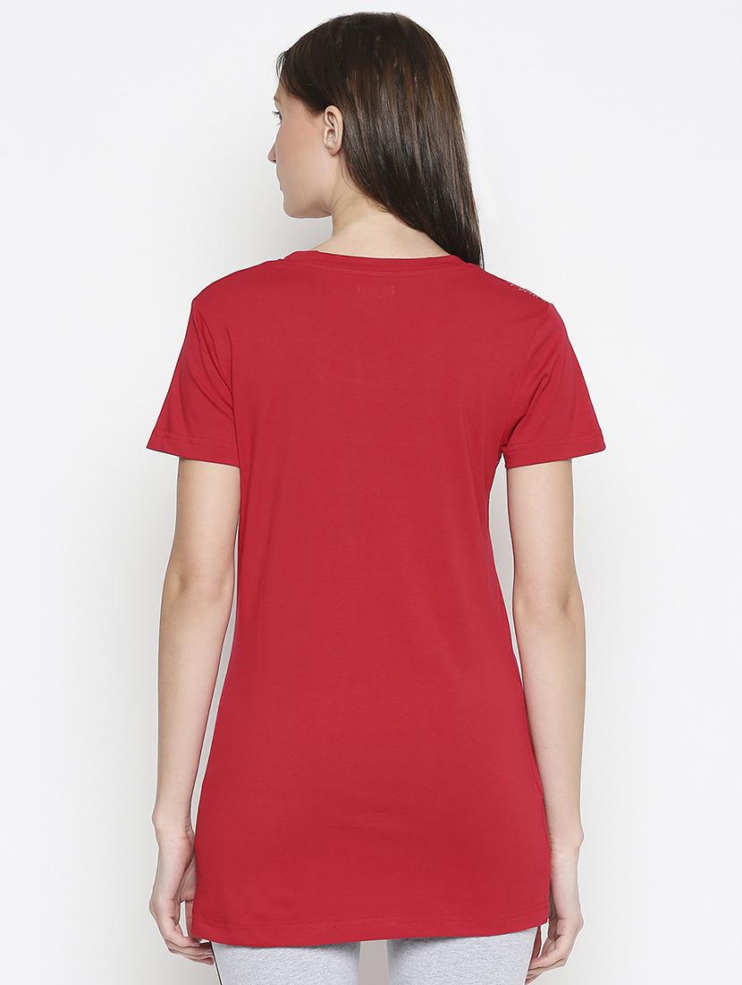 round neck printed tee - 17738313 - Standard Image - 2