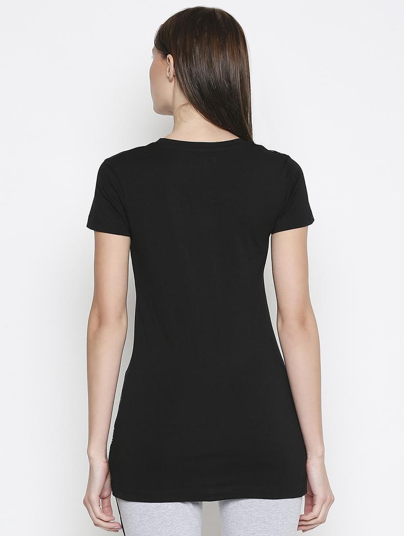 round neck printed tee - 17738316 - Standard Image - 2