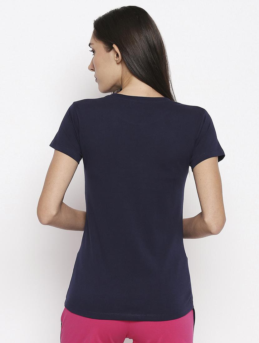 round neck solid tee - 17738330 - Standard Image - 2