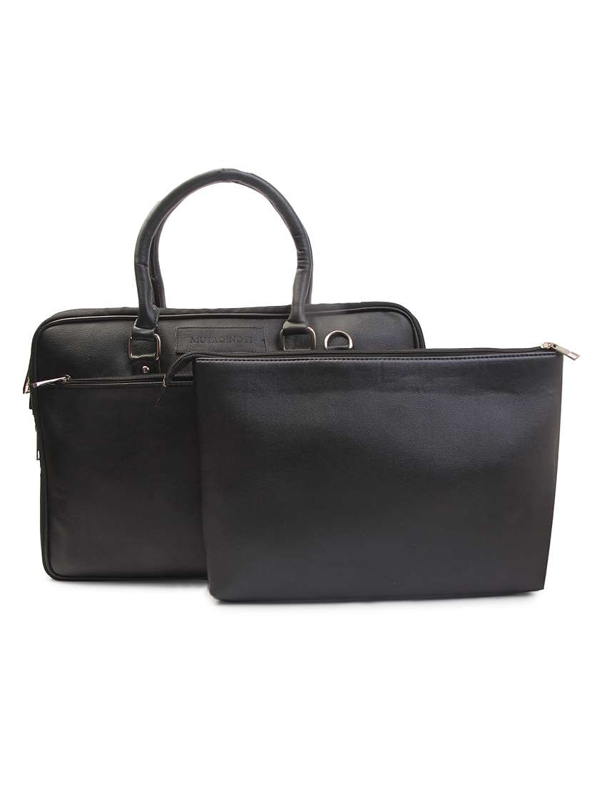 black laptop bag