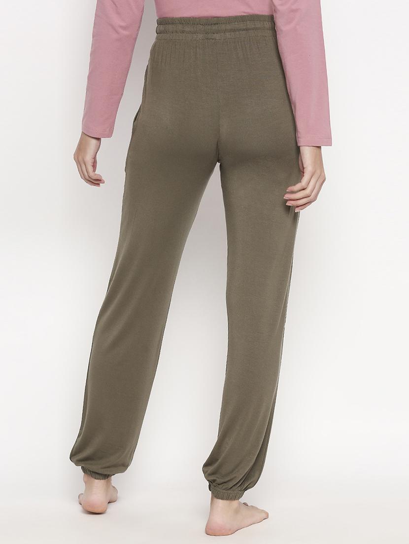 high rise solid pyjama - 17740172 - Standard Image - 2