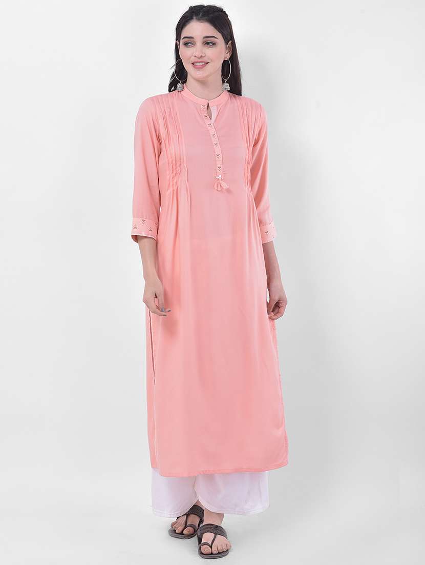 women's straight kurta - 17740978 -  Zoom Image - 0
