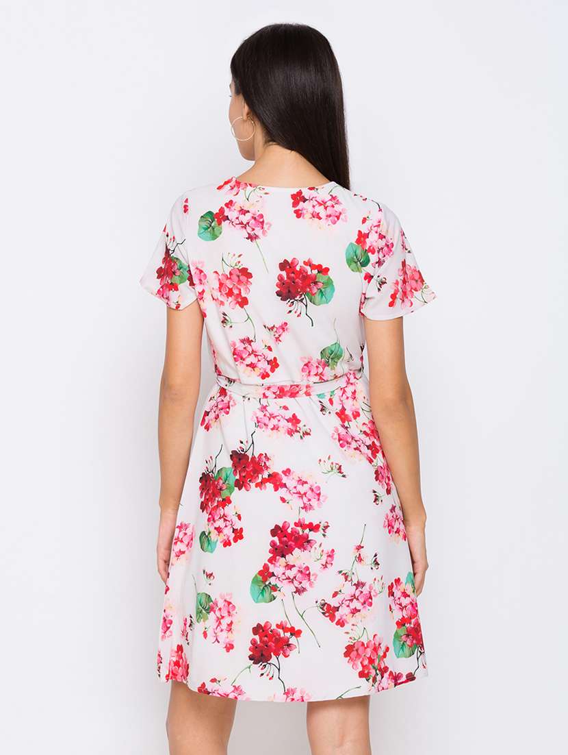 women's wrap floral dress - 17742270 -  Standard Image - 2