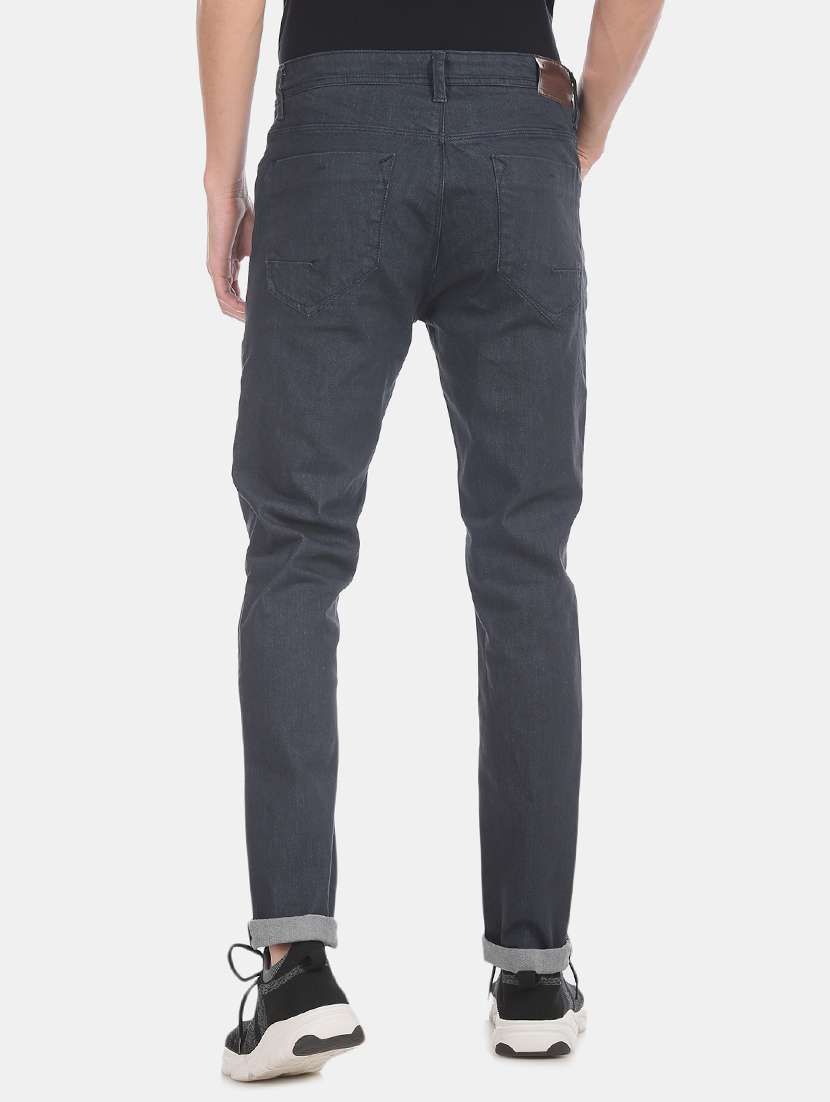 blue plain denim jeans - 17742472 - Standard Image - 2