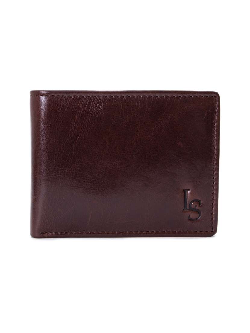 brown leather wallet