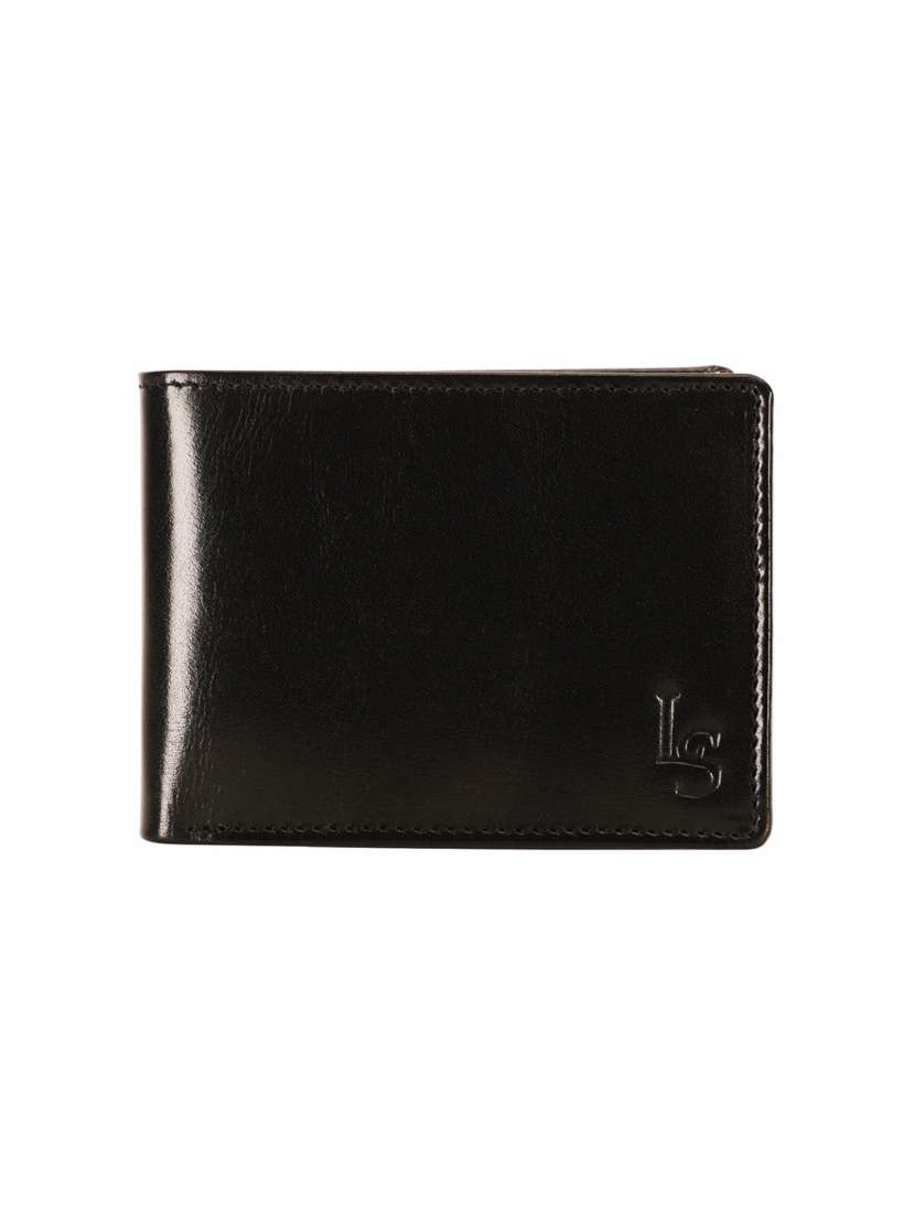 black leather wallet
