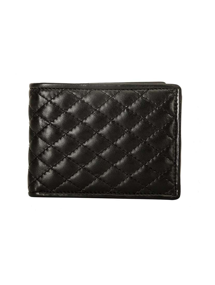 black leather wallet