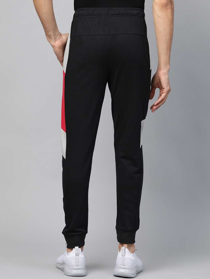 black side taped jogger - 17749659 - Standard Image - 2