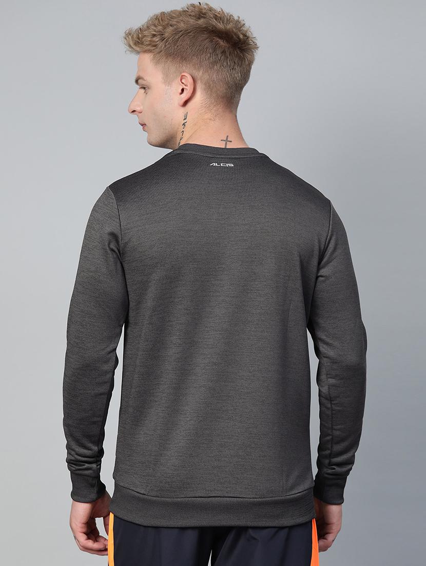 grey printed sweatshirt - 17749714 - Standard Image - 2