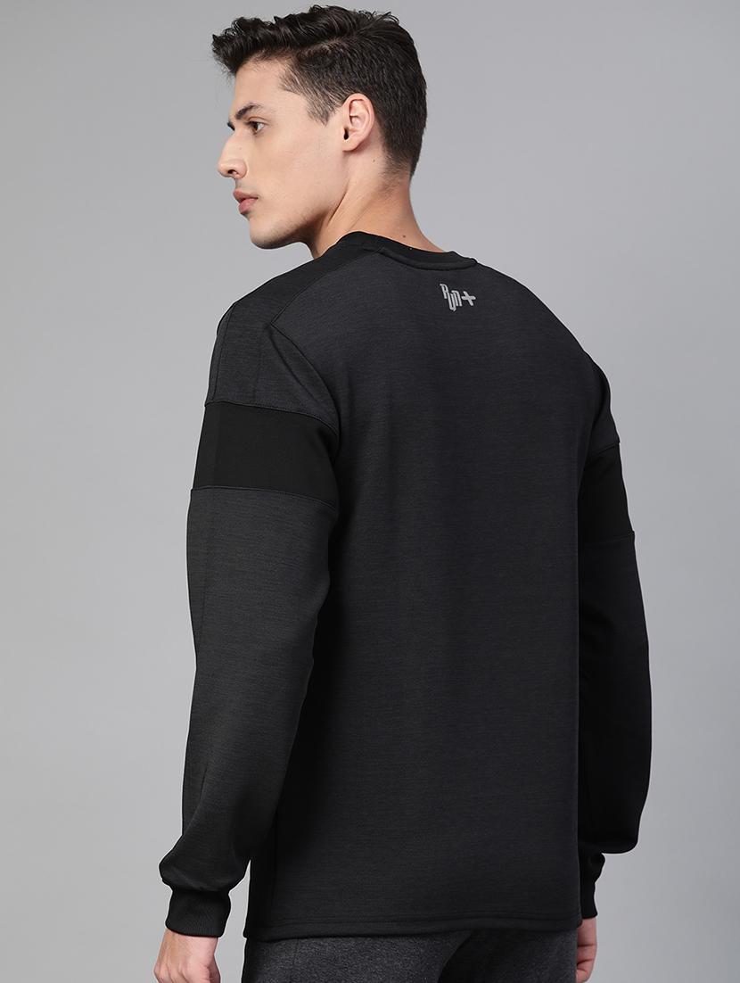 grey printed cut & sew sweatshirt - 17749722 - Standard Image - 2