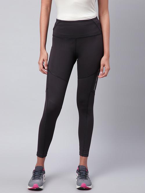 high rise solid track pant - 17749753 -  Standard Image - 0