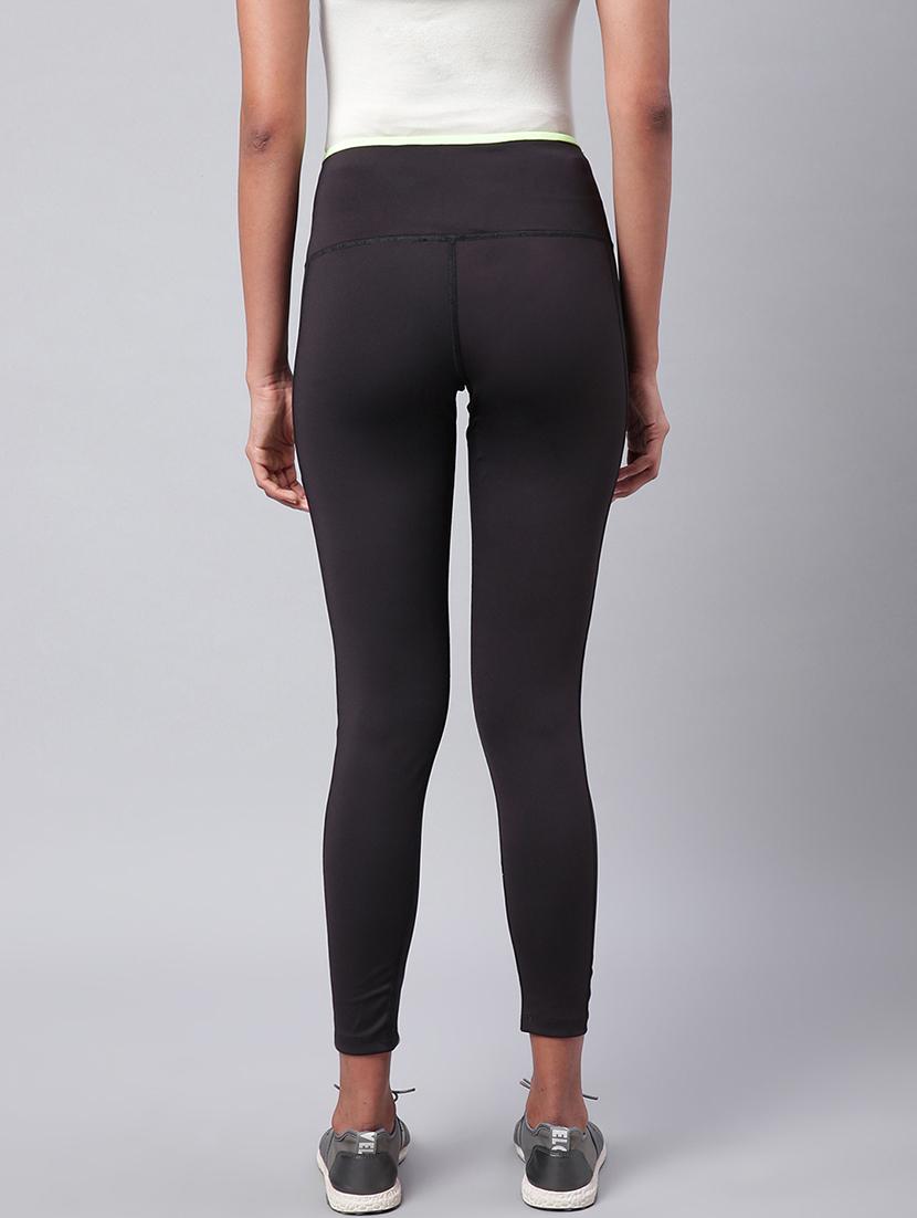 high rise solid track pant - 17749760 - Standard Image - 2