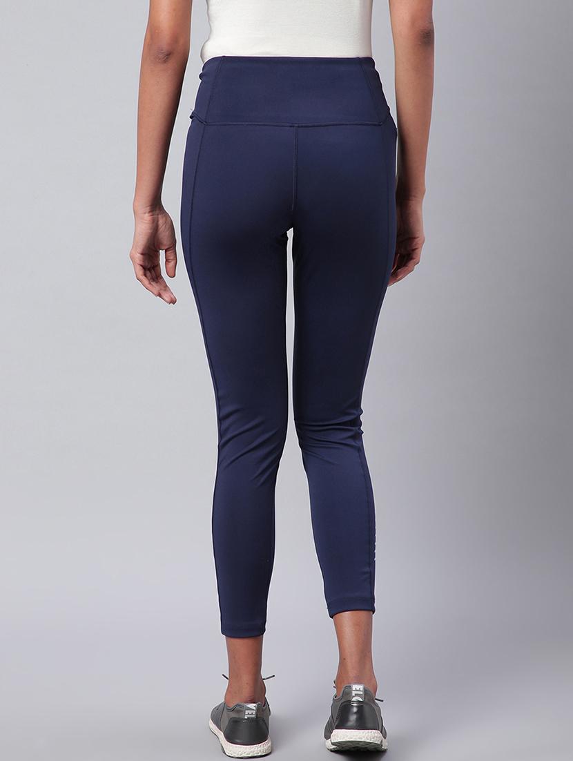 high rise solid track pant - 17749769 - Standard Image - 2
