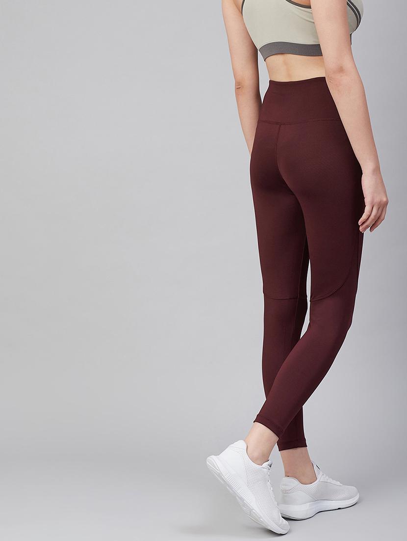 high rise solid track pant - 17749804 - Standard Image - 2