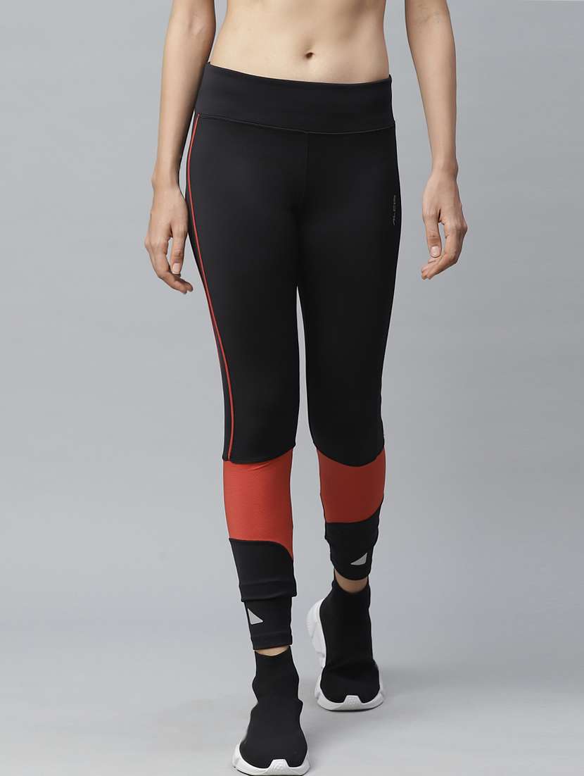 high rise contrast detail track pant