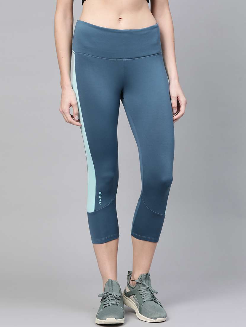 high rise side taped track pant