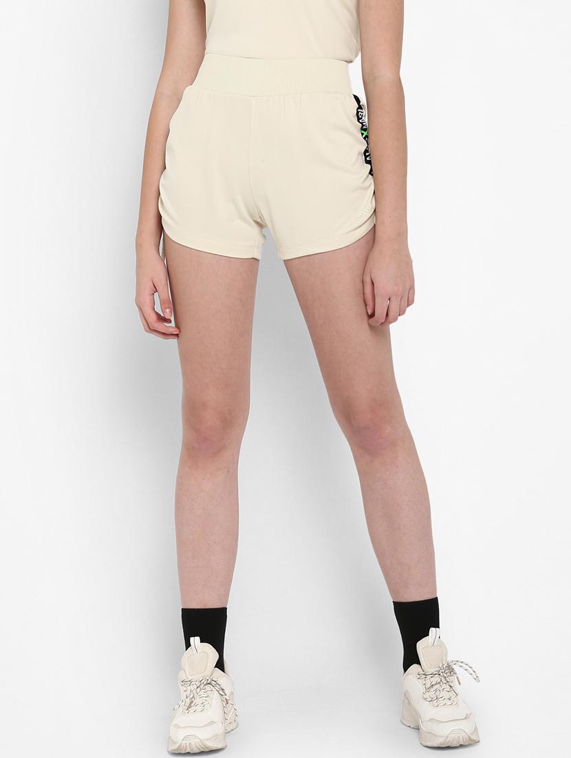 high rise sports shorts