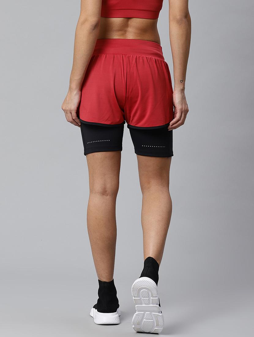 high rise sports shorts - 17749823 - Standard Image - 2