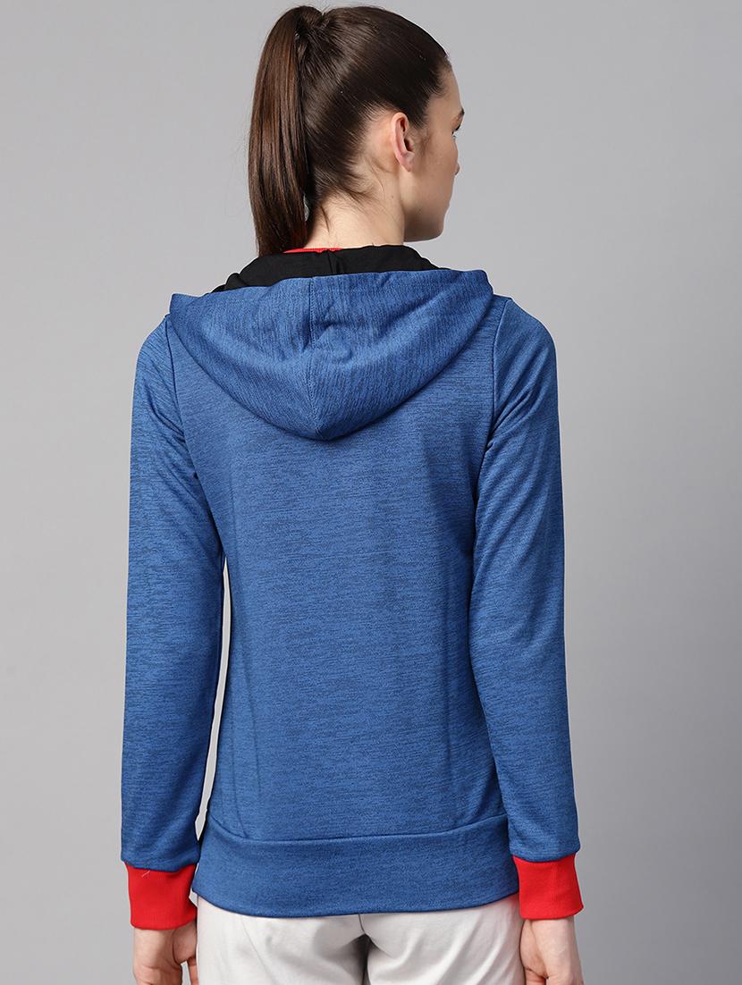 hooded neck solid sweatshirt - 17749861 - Standard Image - 2