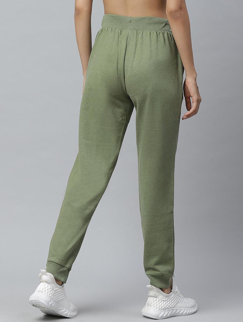 drawstring waist solid track pants - 17749871 - Standard Image - 2