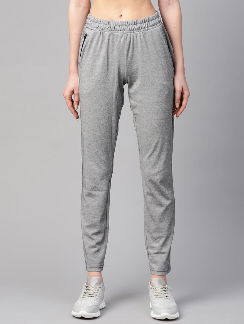 high rise printed track pants - 17749875 -  Zoom Image - 0