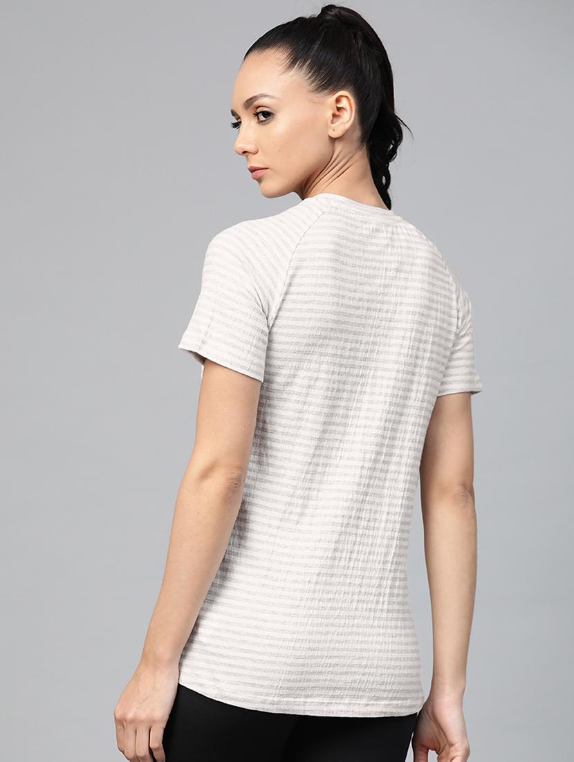 round neck striped tee - 17749897 - Standard Image - 2