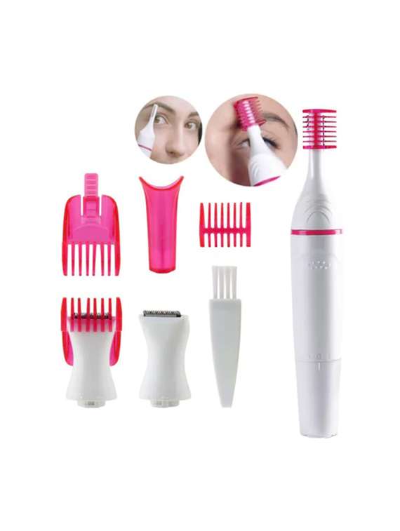 favon sweet sensitive precision beauty styler 7in1 (hair removal) bikini trimmer for women & girls